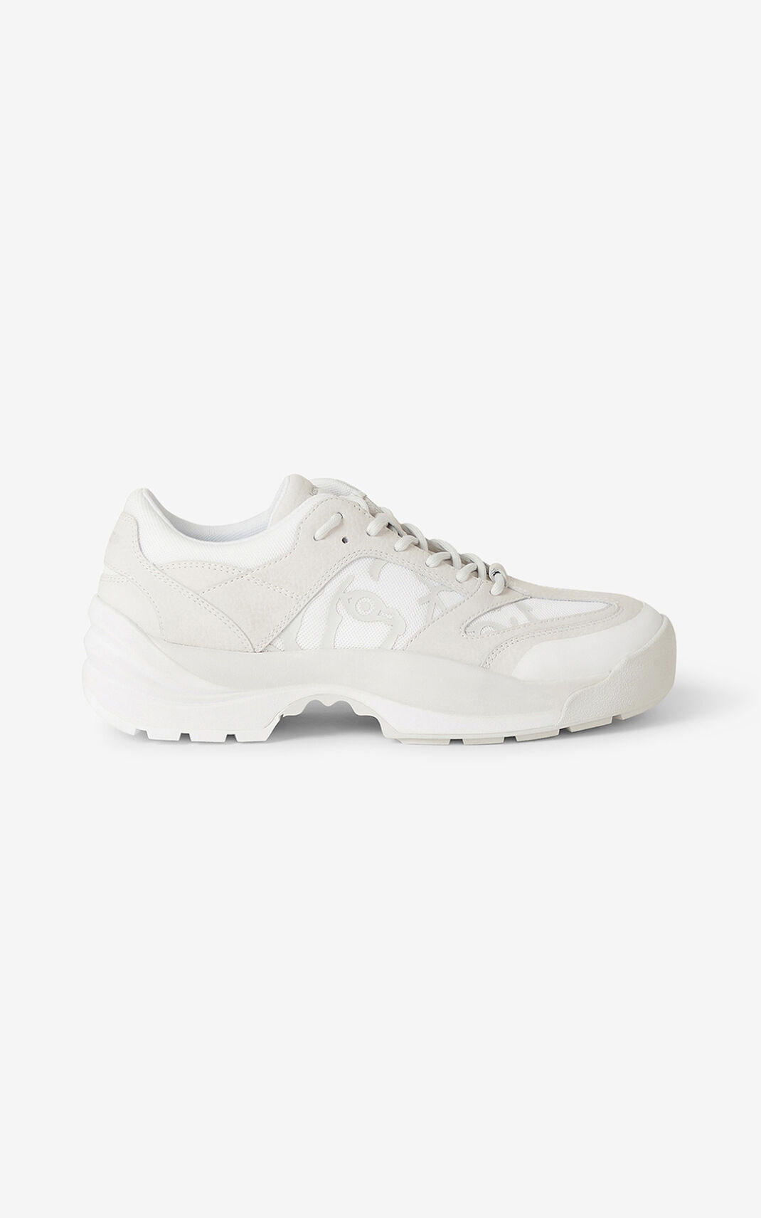 Kenzo Work Sneakers White For Mens 2361EYCIA
